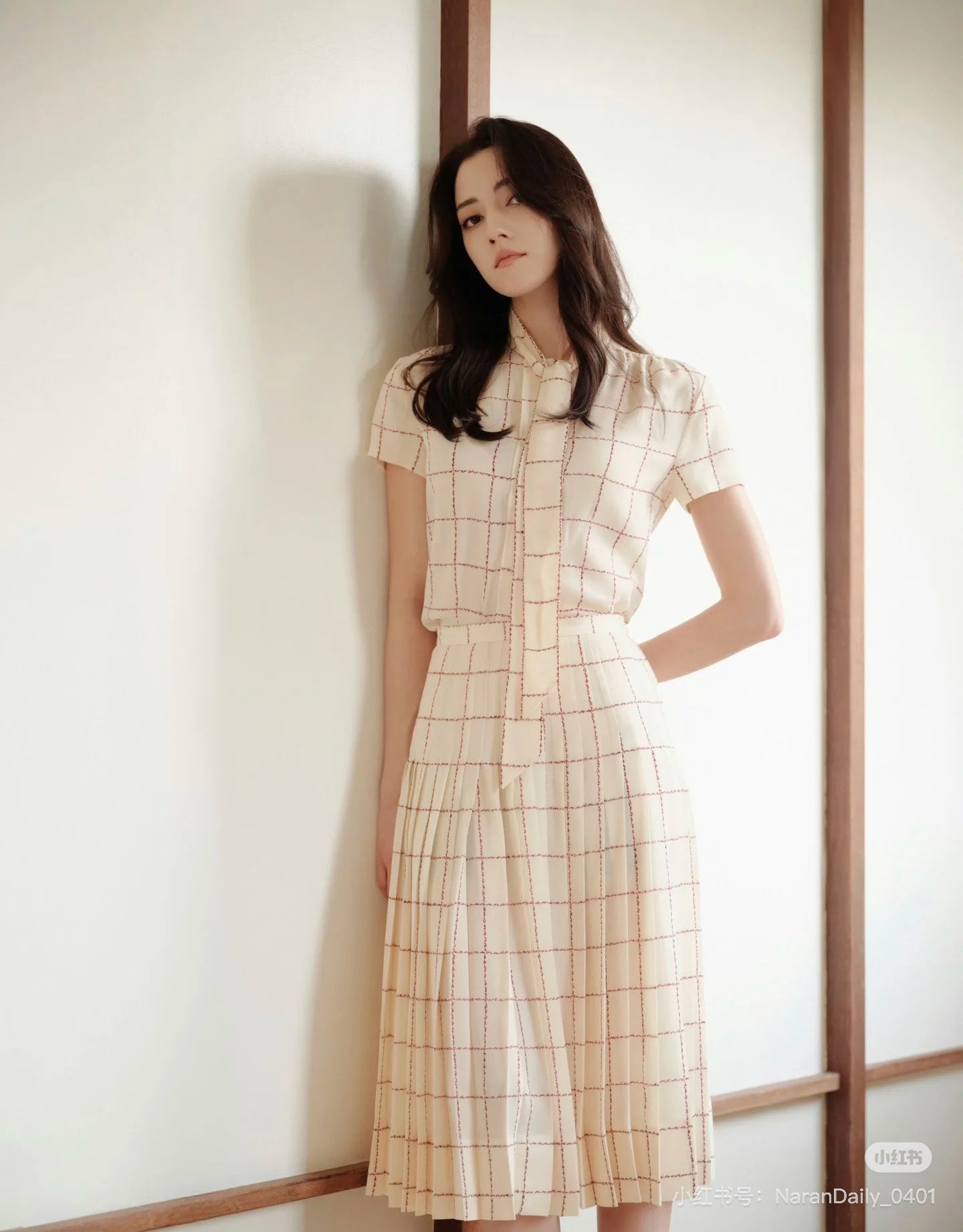 Loro 25ss silk skirt
