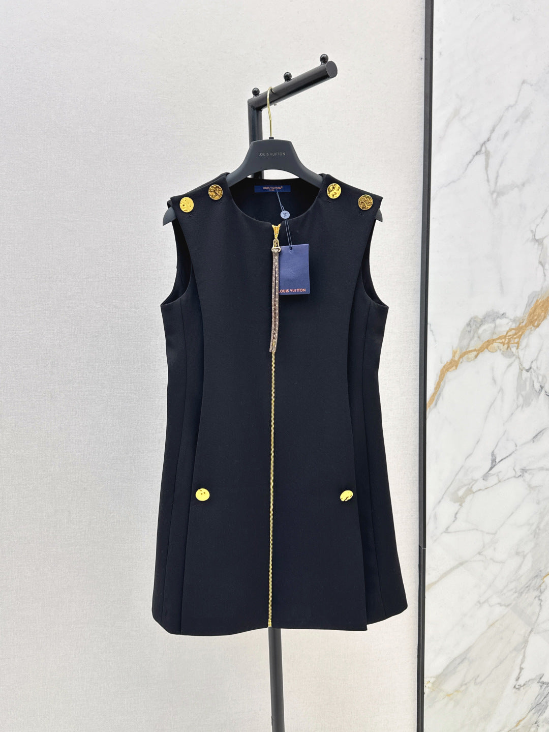 Louis 25ss zipper dress