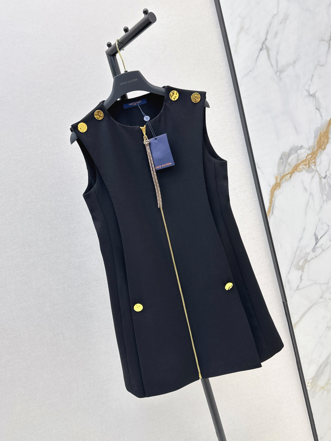 Louis 25ss zipper dress