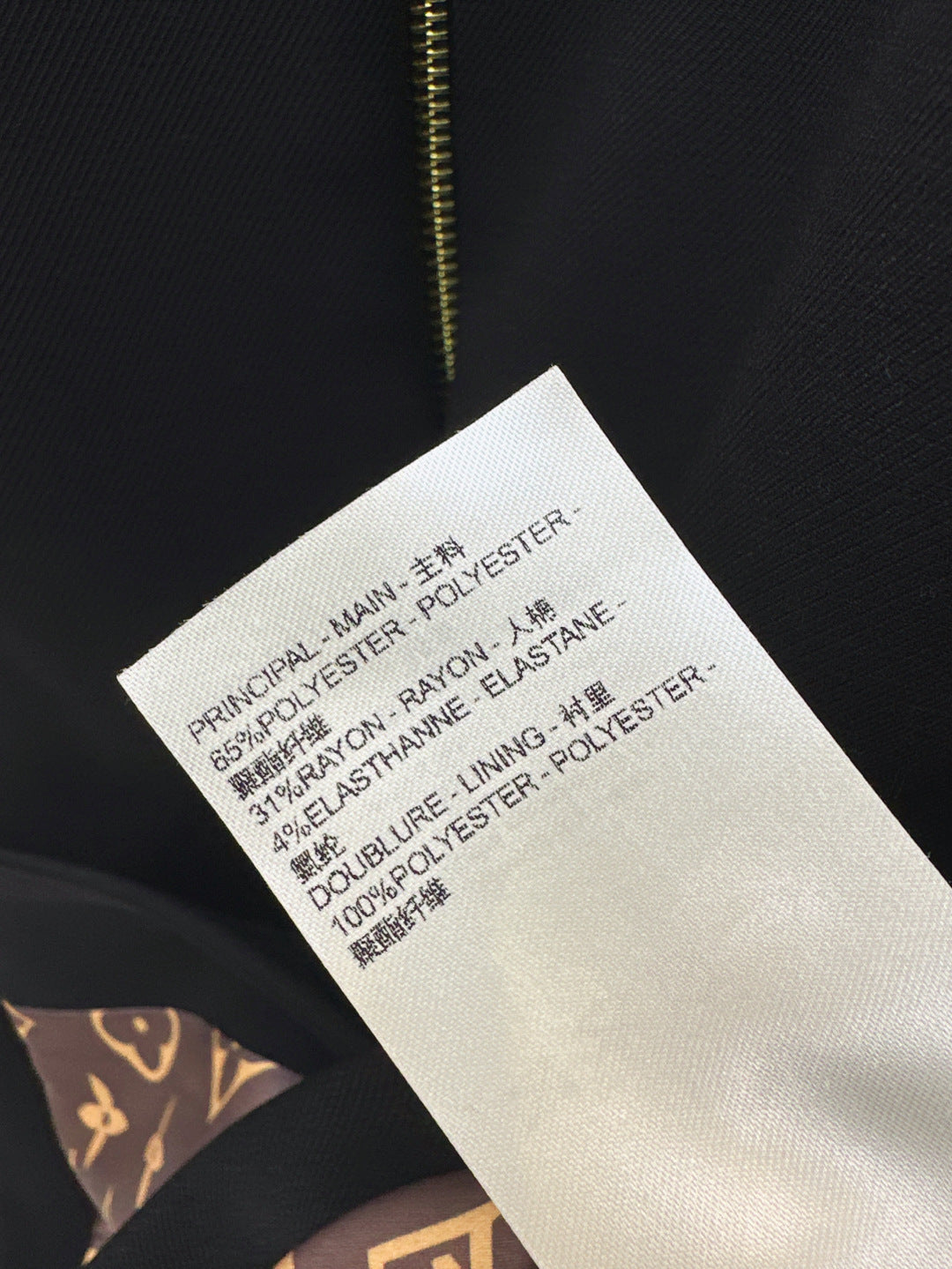 Louis 25ss zipper dress