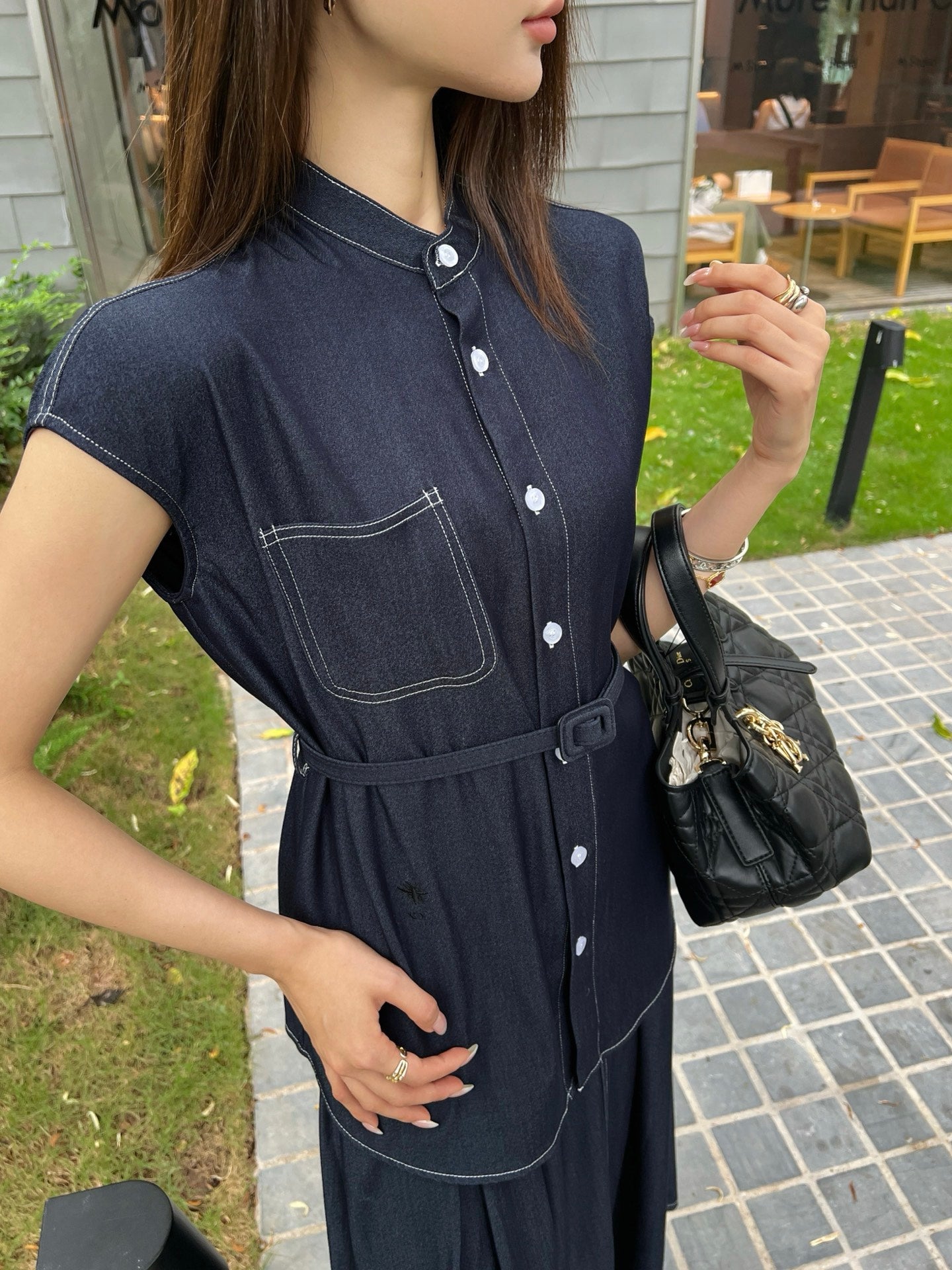 CD 25ss denim vest