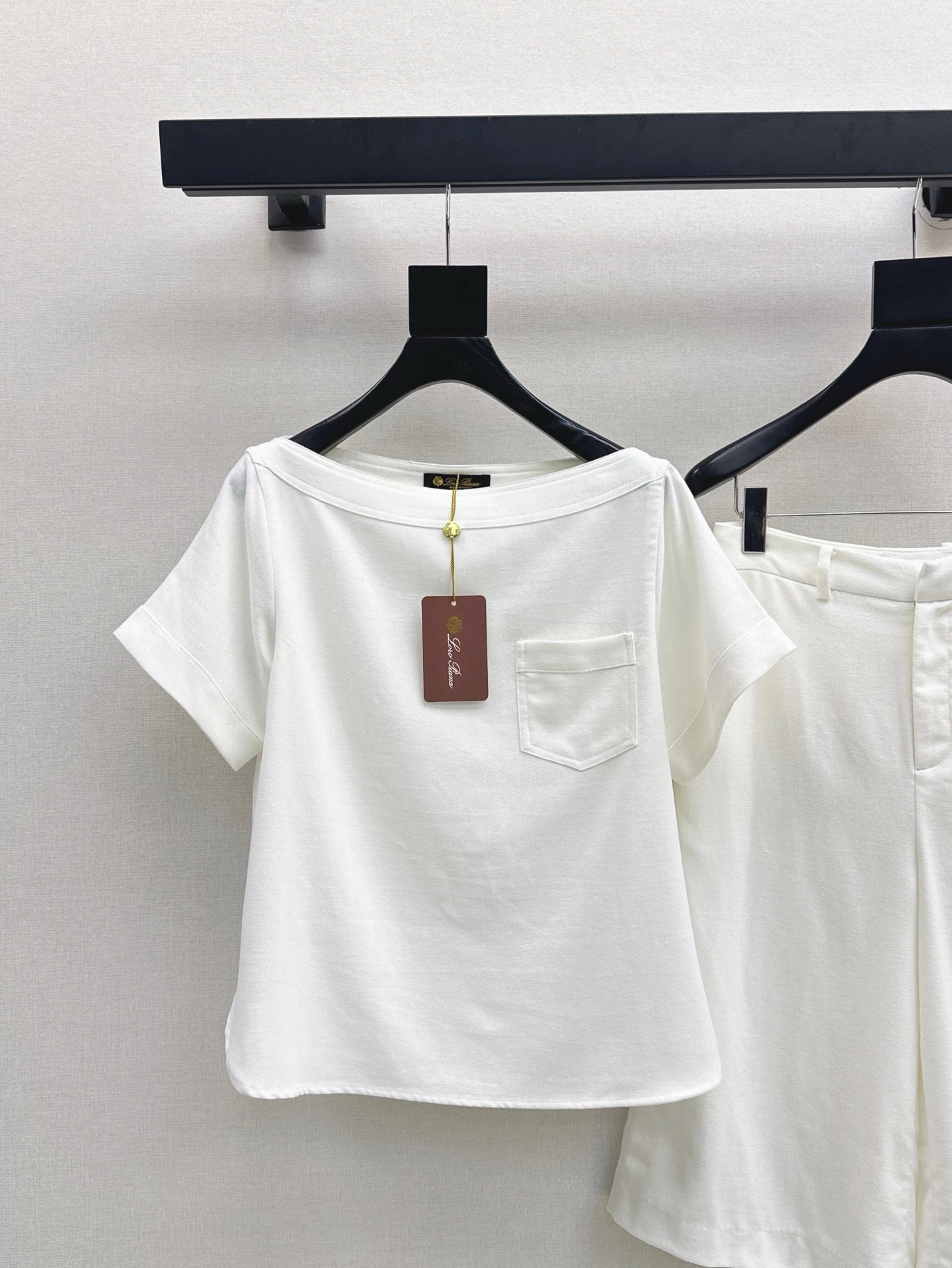 Loro 25ss tee short set