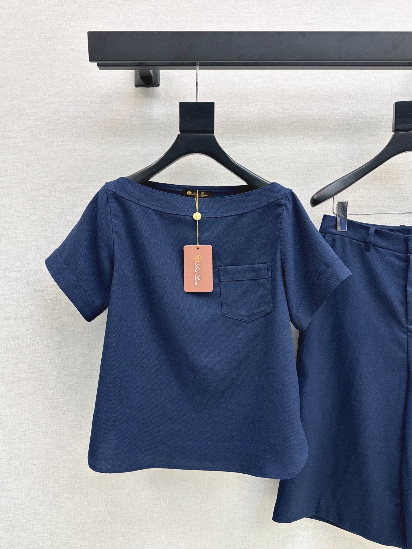 Loro 25ss tee short set