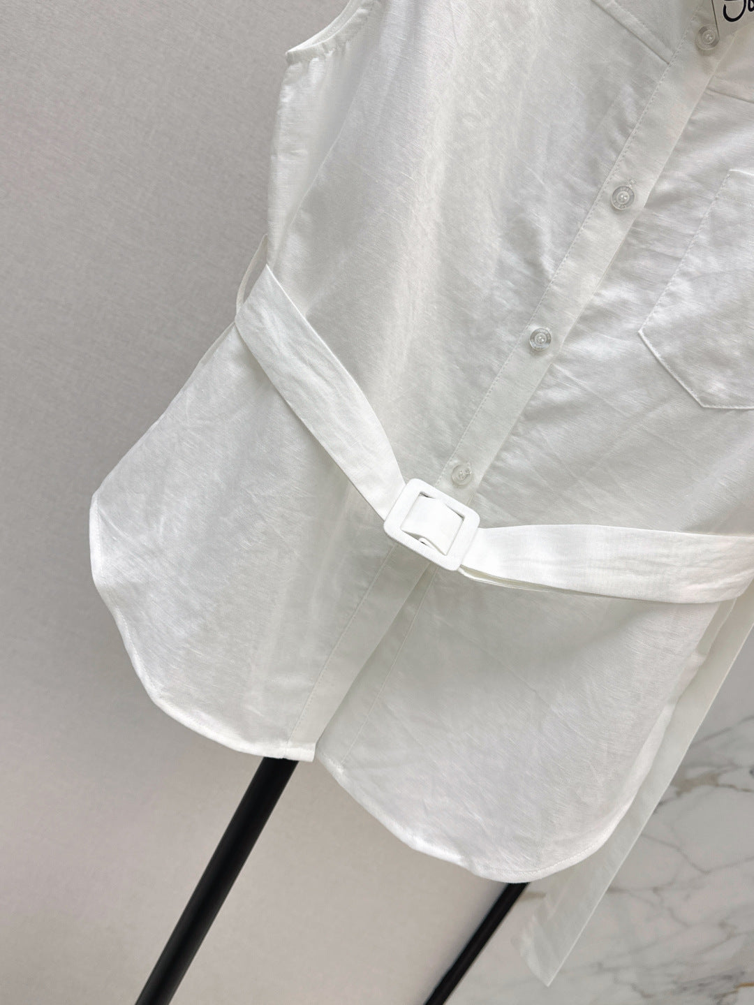 Loe 25ss sleeveless shirt