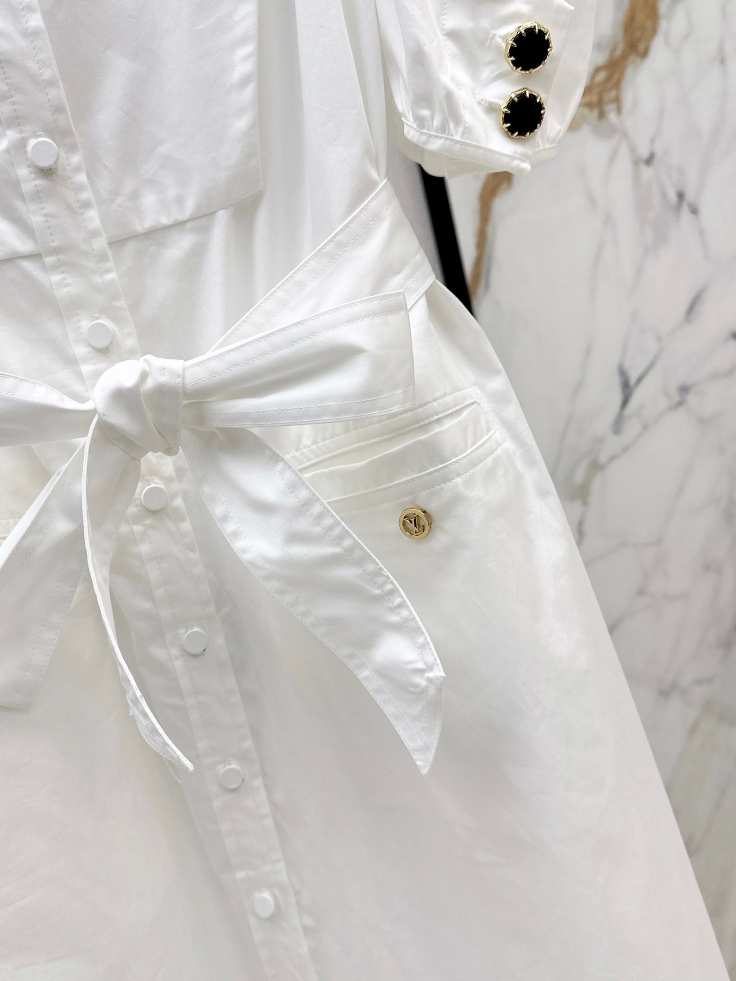 Louis 25ss shirt dress