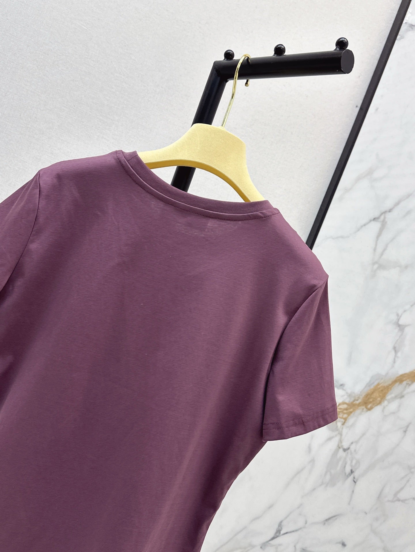 Miu 25ss beaded t-shirt