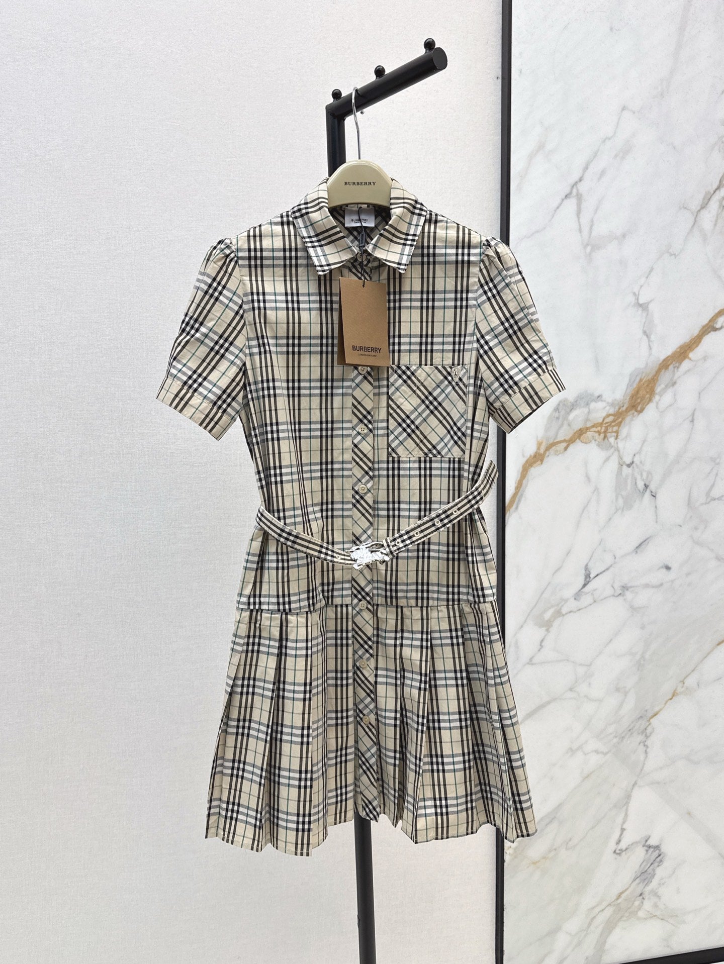 Bur 25ss shirt dress