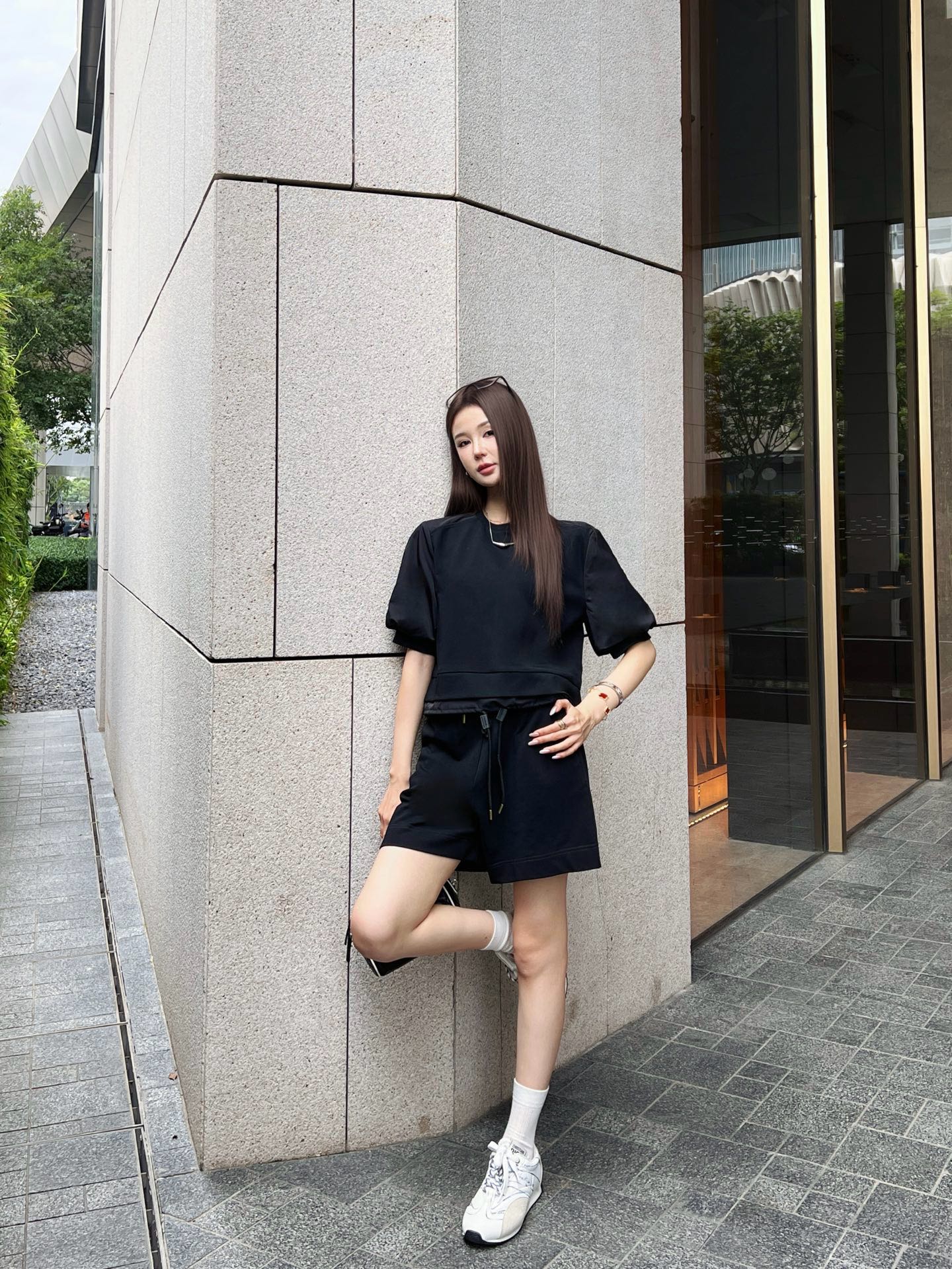 moncl 25ss tee short set