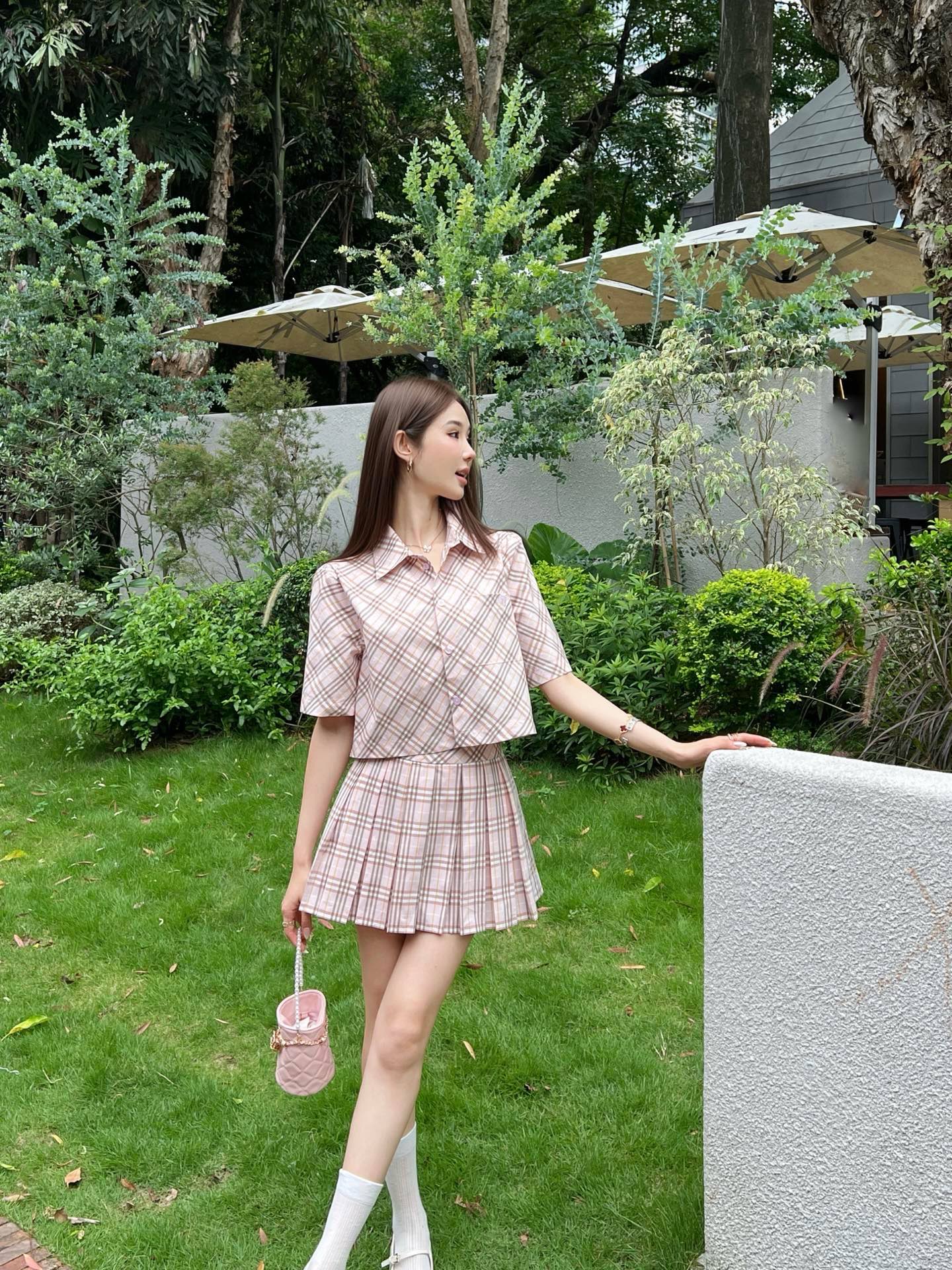 Bur 25ss crop suit