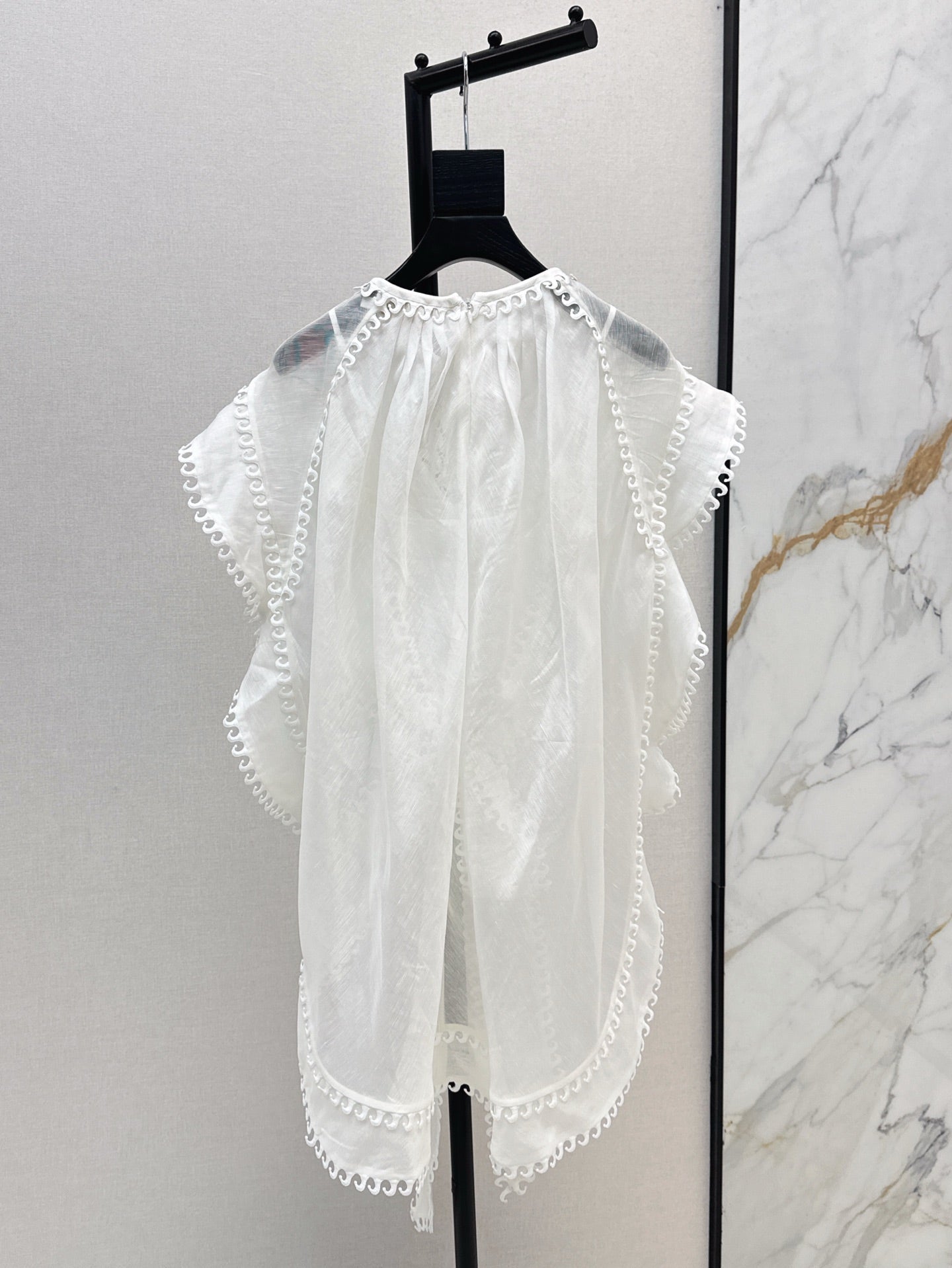 Zimm 25ss embroidered shirt