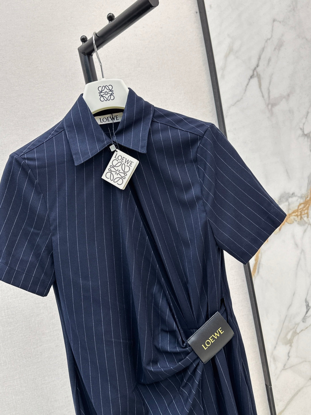 Loe 25ss pleated dress
