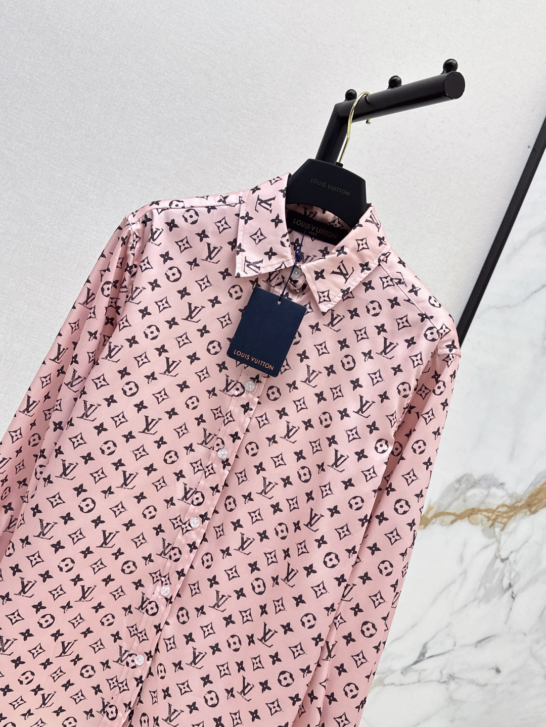 Louis 25ss monogram shirt