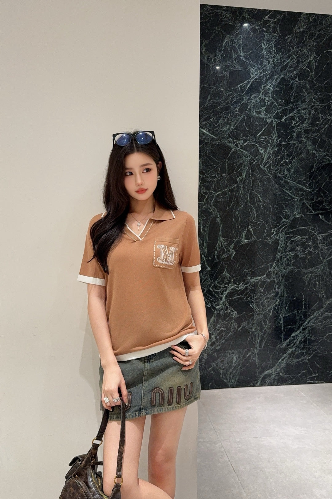 Max 25ss knit shirt