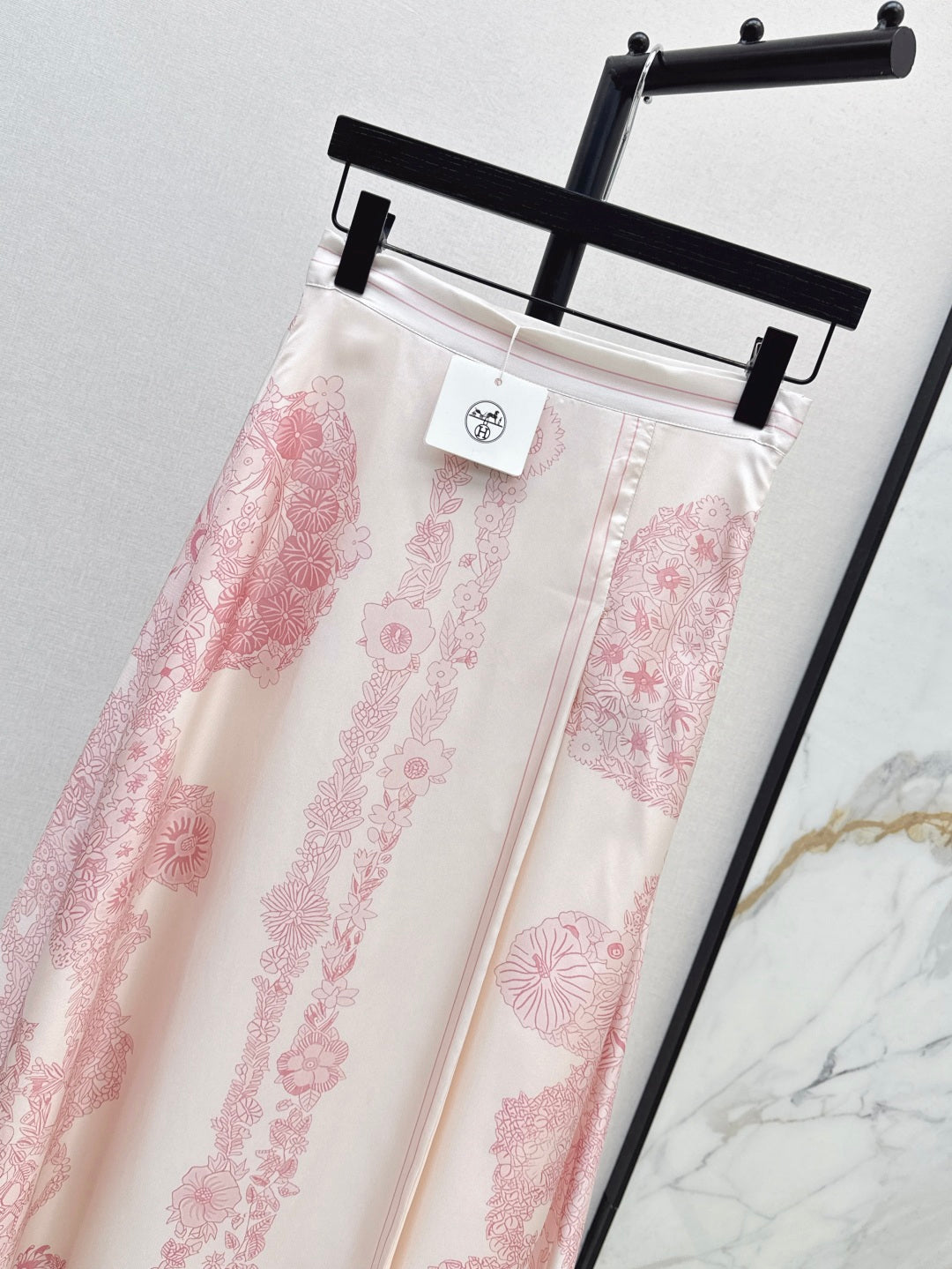 Herm 25ss Silk skirt