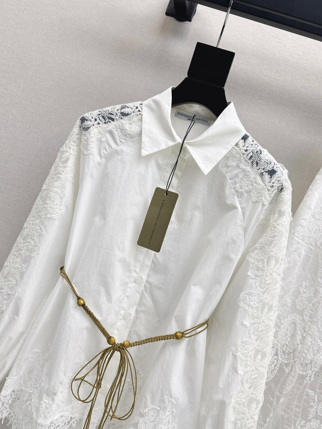 ES 25ss lace shirt