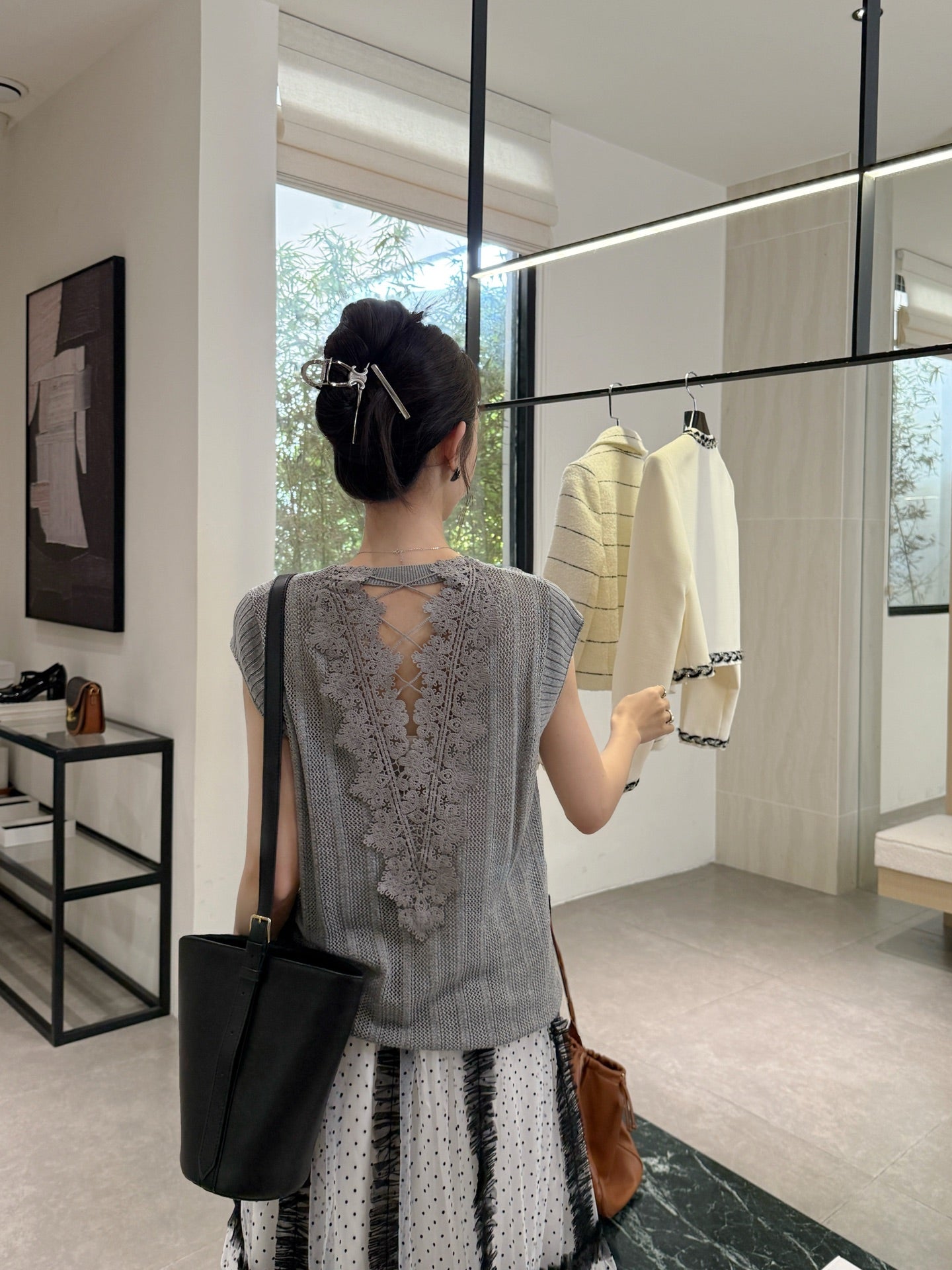 Celi 25ss knit vest