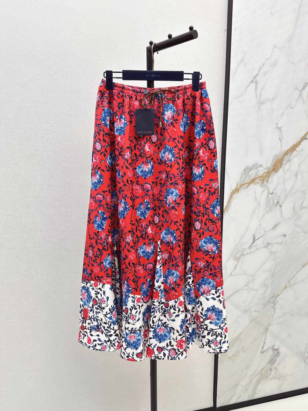 Louis 25ss print skirt