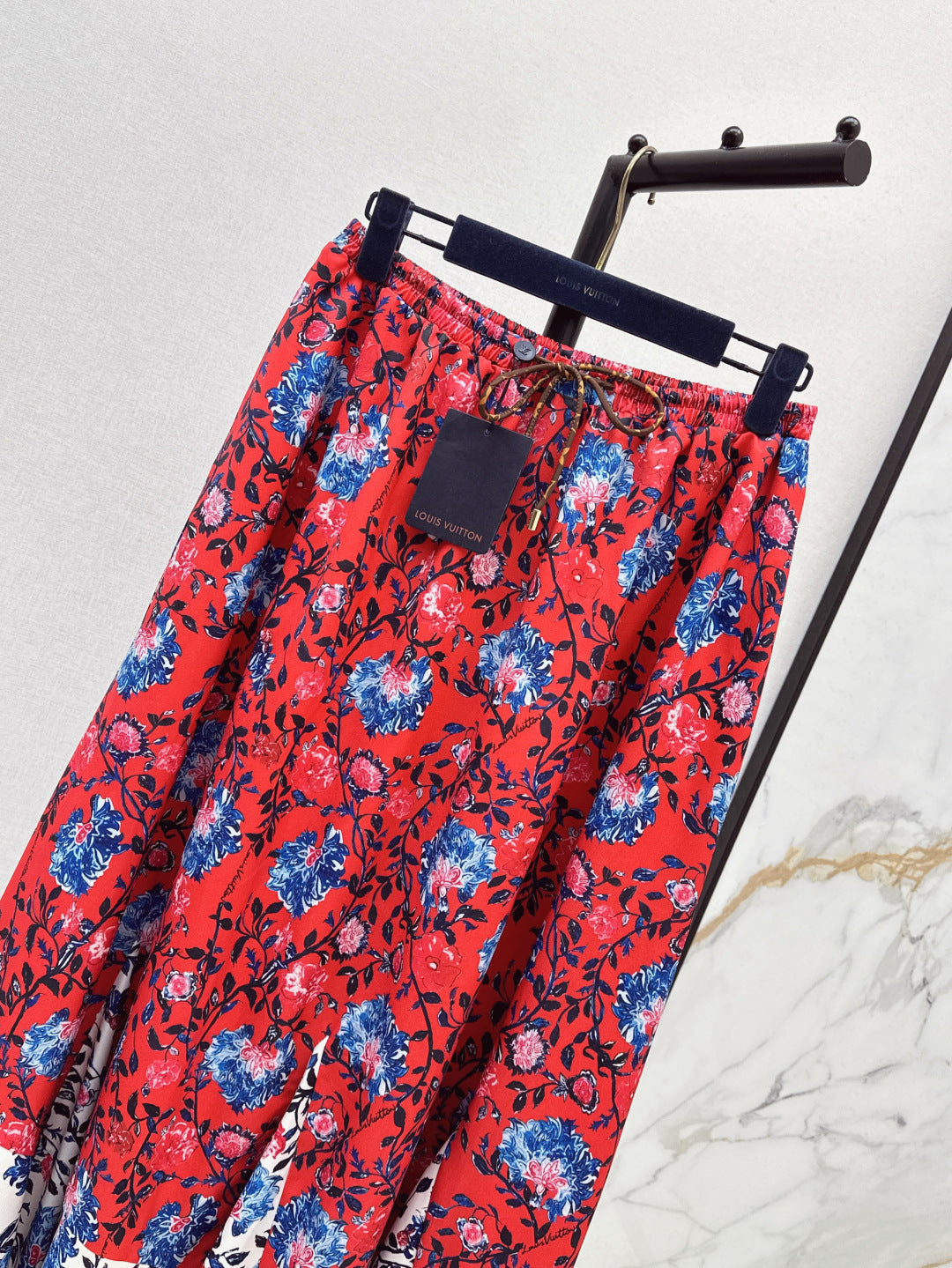 Louis 25ss print skirt