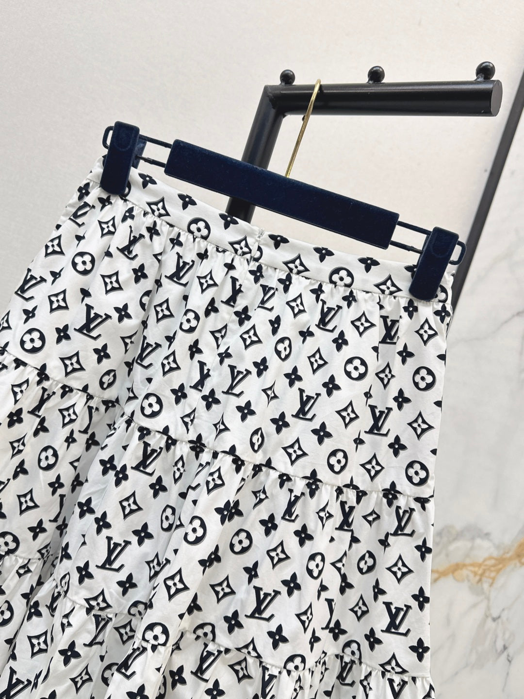 Louis 25ss monogram skirt