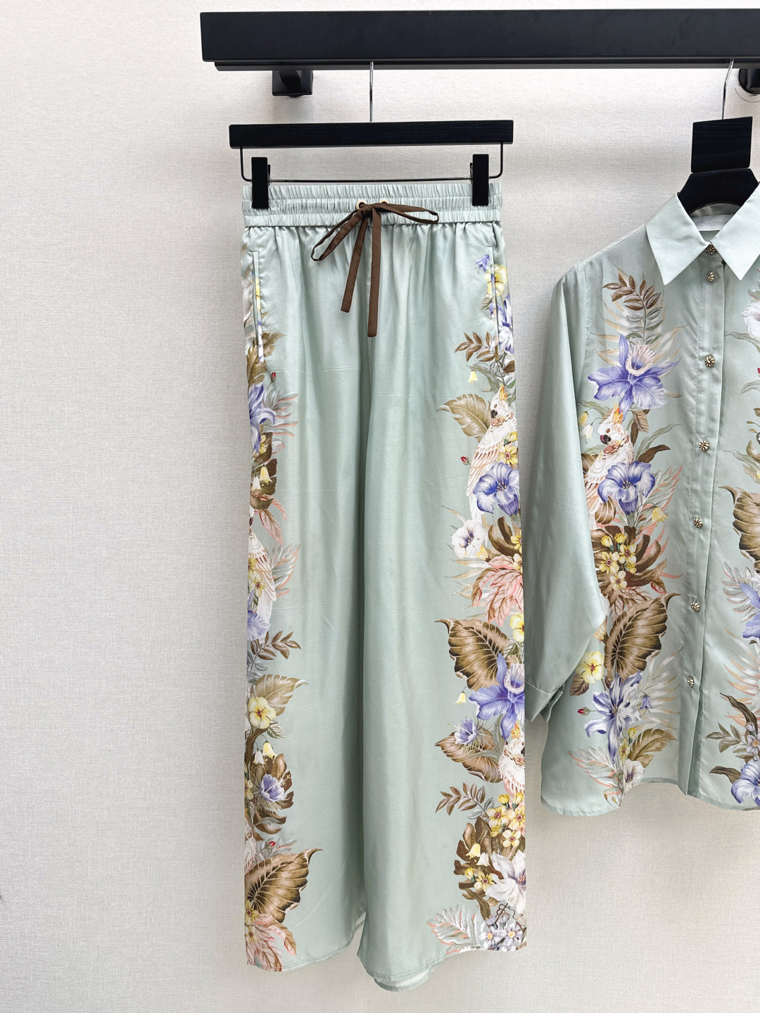 Zimm 25ss silk pants
