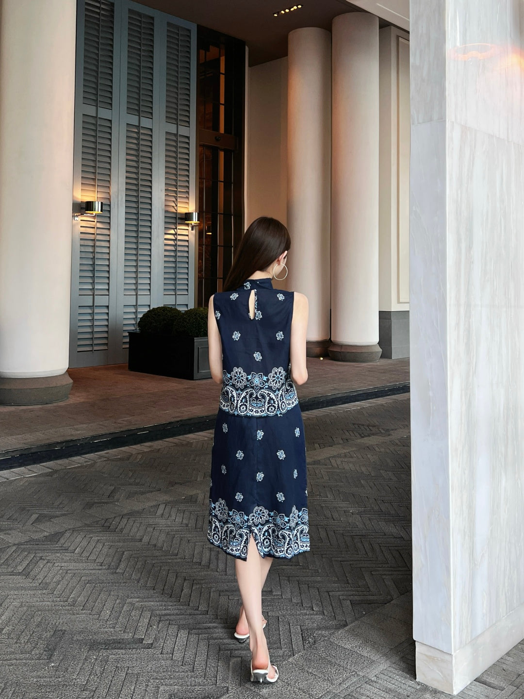Miu 25ss linen skirt