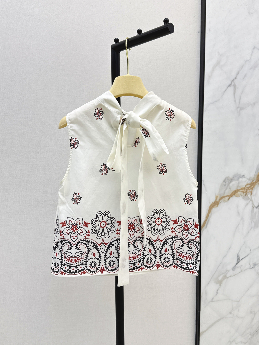 Miu 25ss linen vest