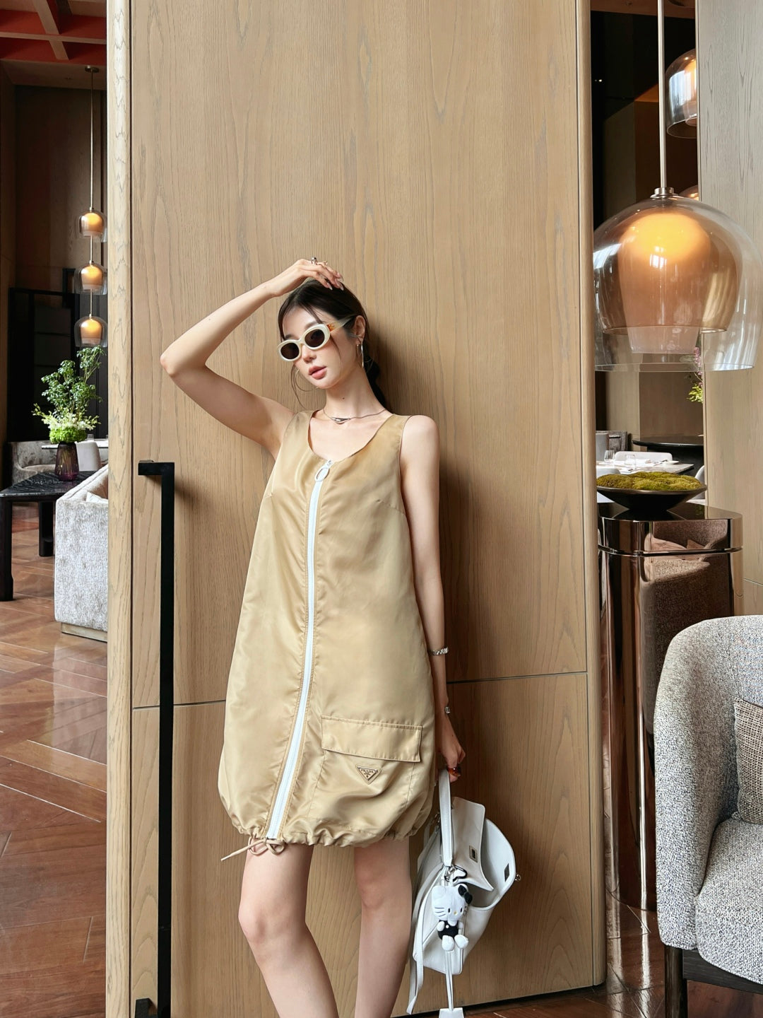 Pra 25ss zipper dress