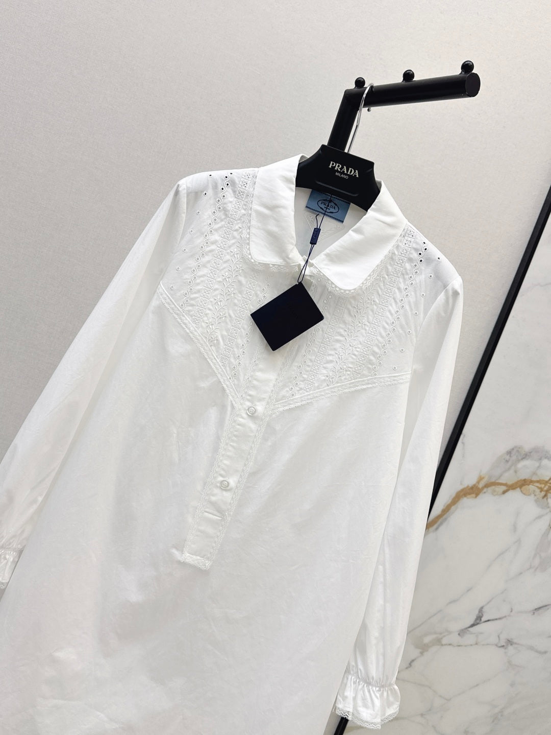 Pra 25ss lace shirt dress
