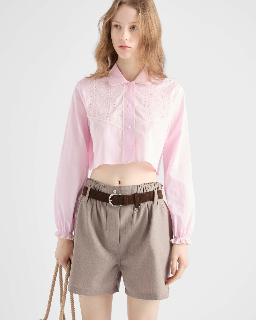 Pra 25ss lace shirt