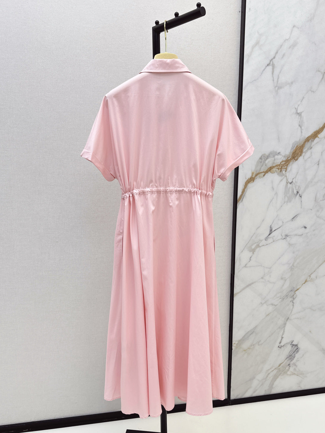 Miu 25ss drawstring dress