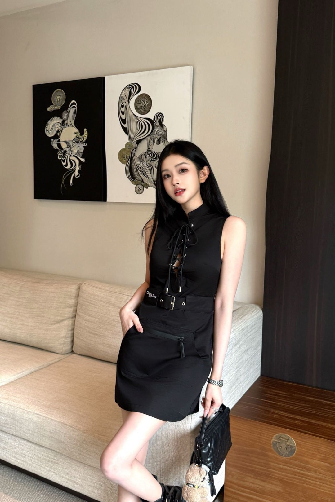 CD 25SS sleeveless dress
