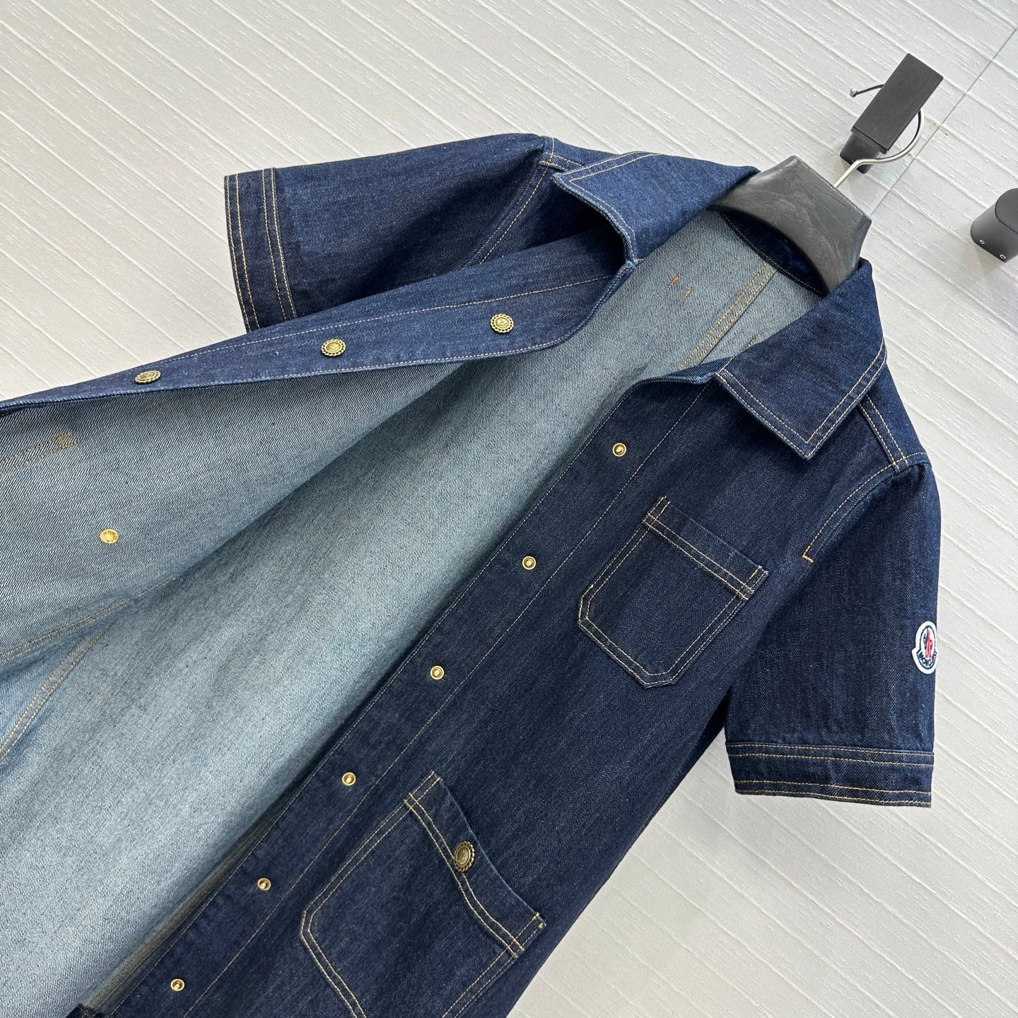 Monc 25ss denim dress