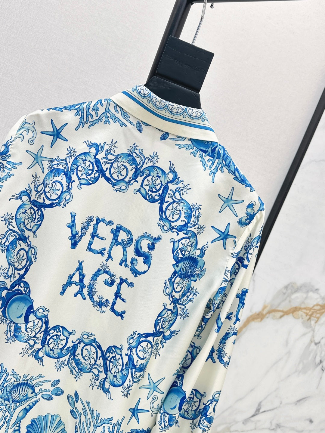 Vers 25ss silk shirt