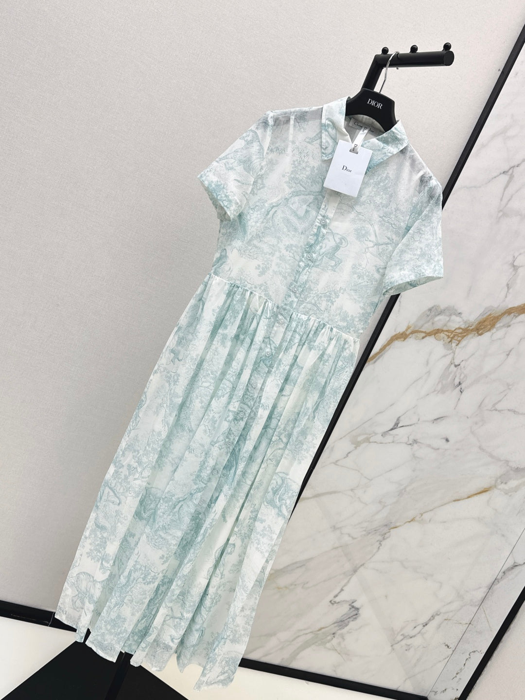 CD 25SS print dress