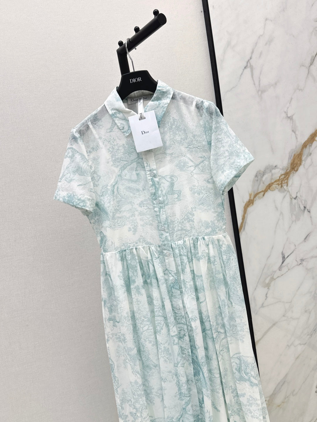 CD 25SS print dress
