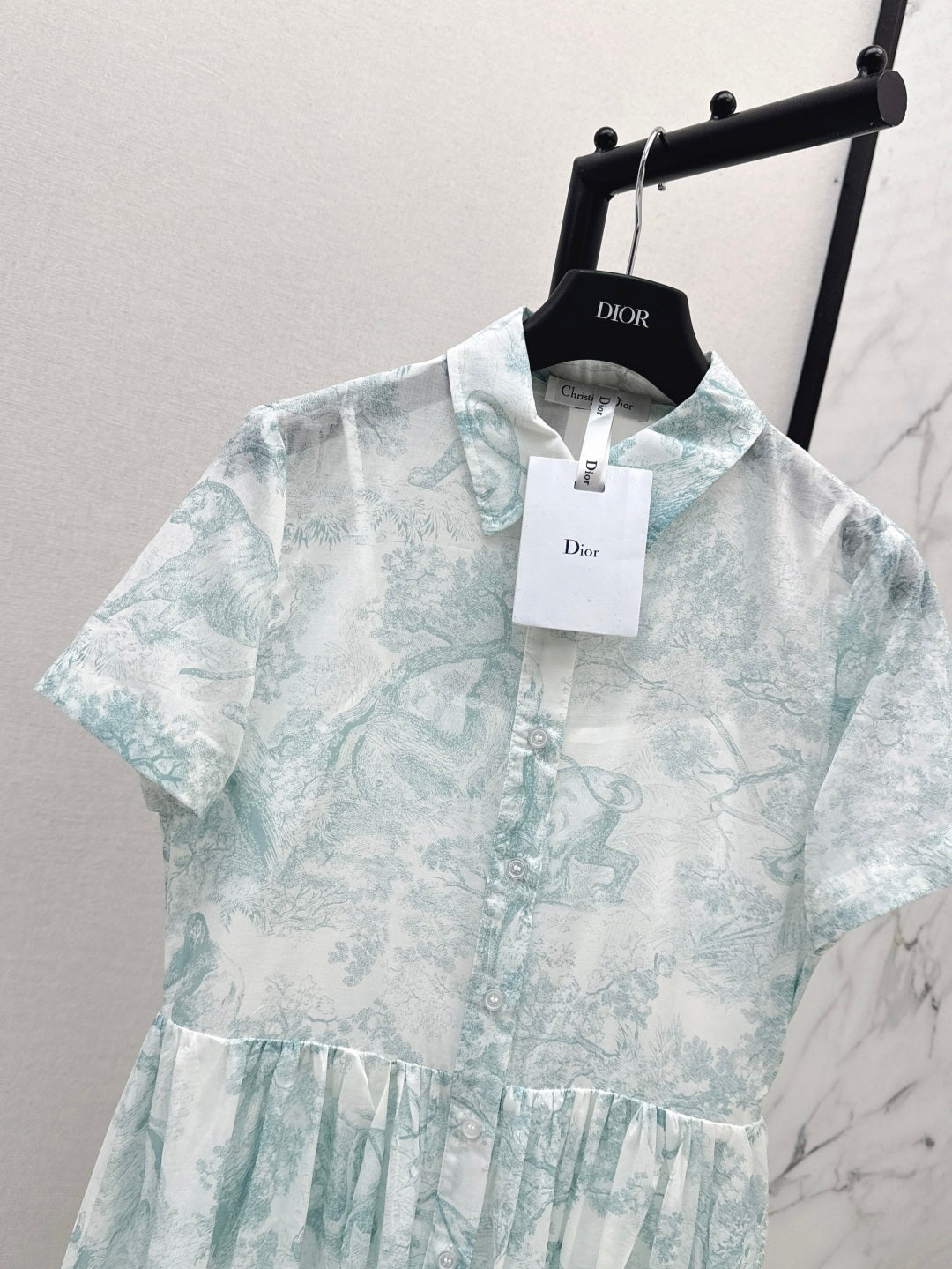 CD 25SS print dress