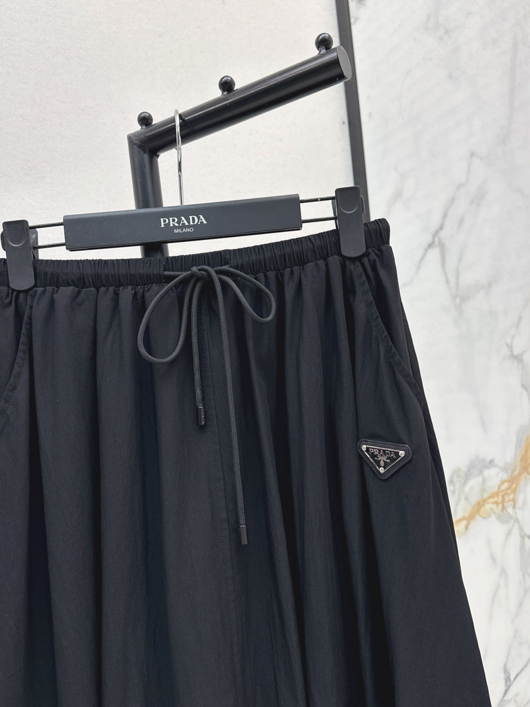 Pra 25ss drawstring skirt