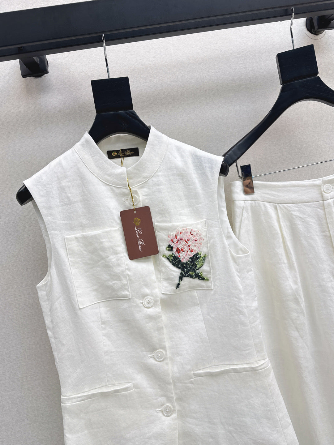 Loro 25ss linen suit