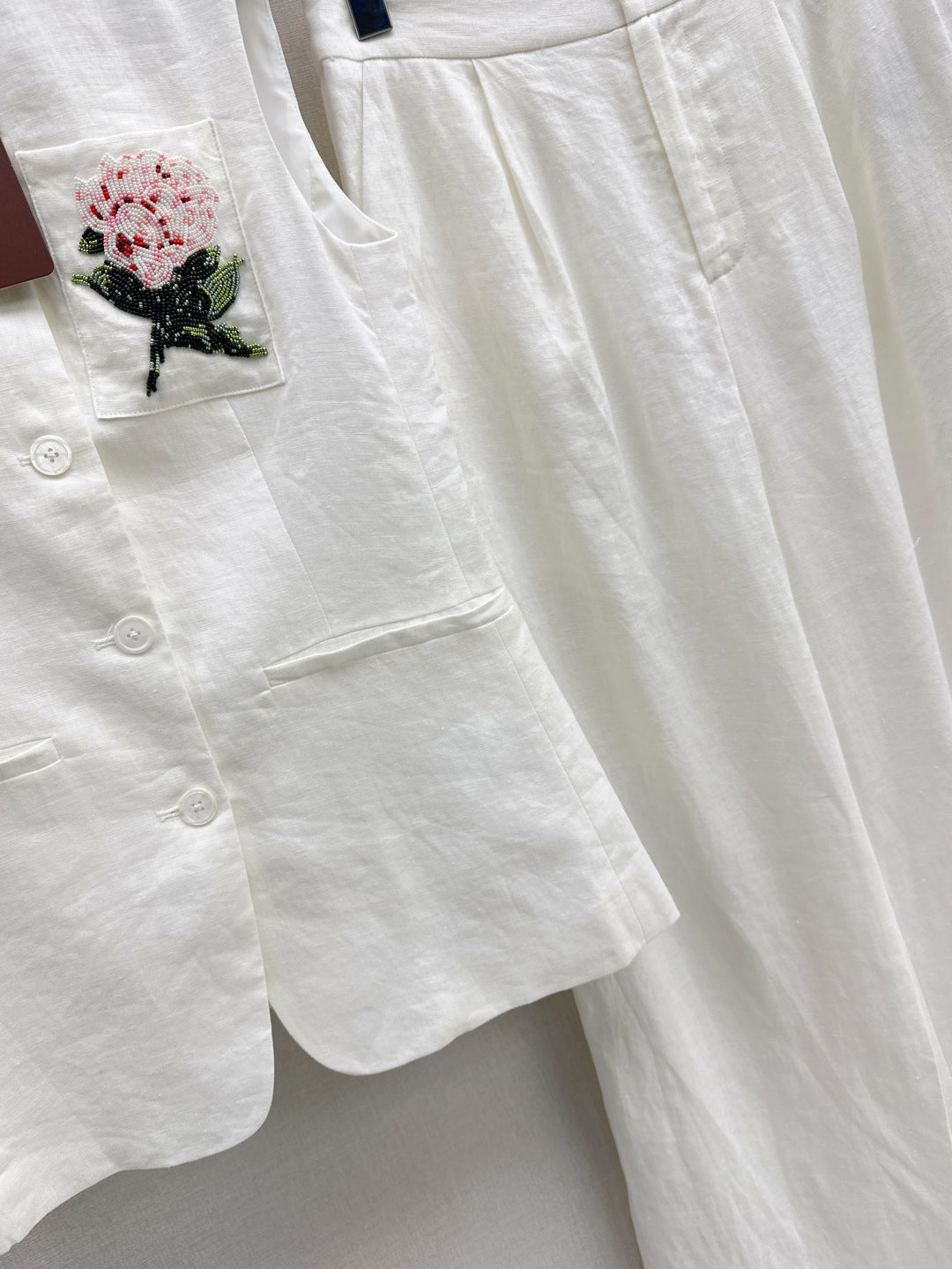 Loro 25ss linen suit