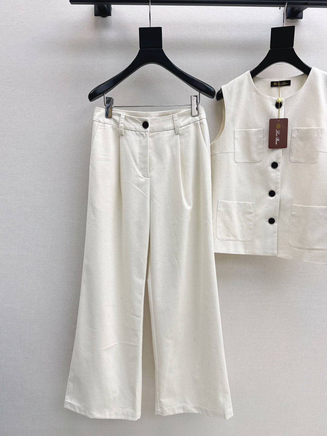 Loro 25ss vest pants set