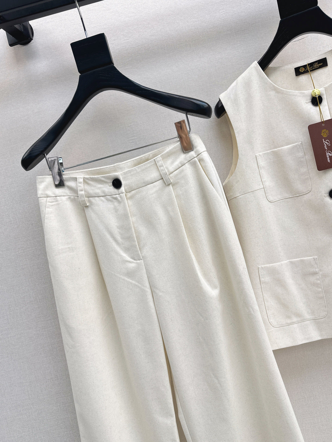 Loro 25ss vest pants set