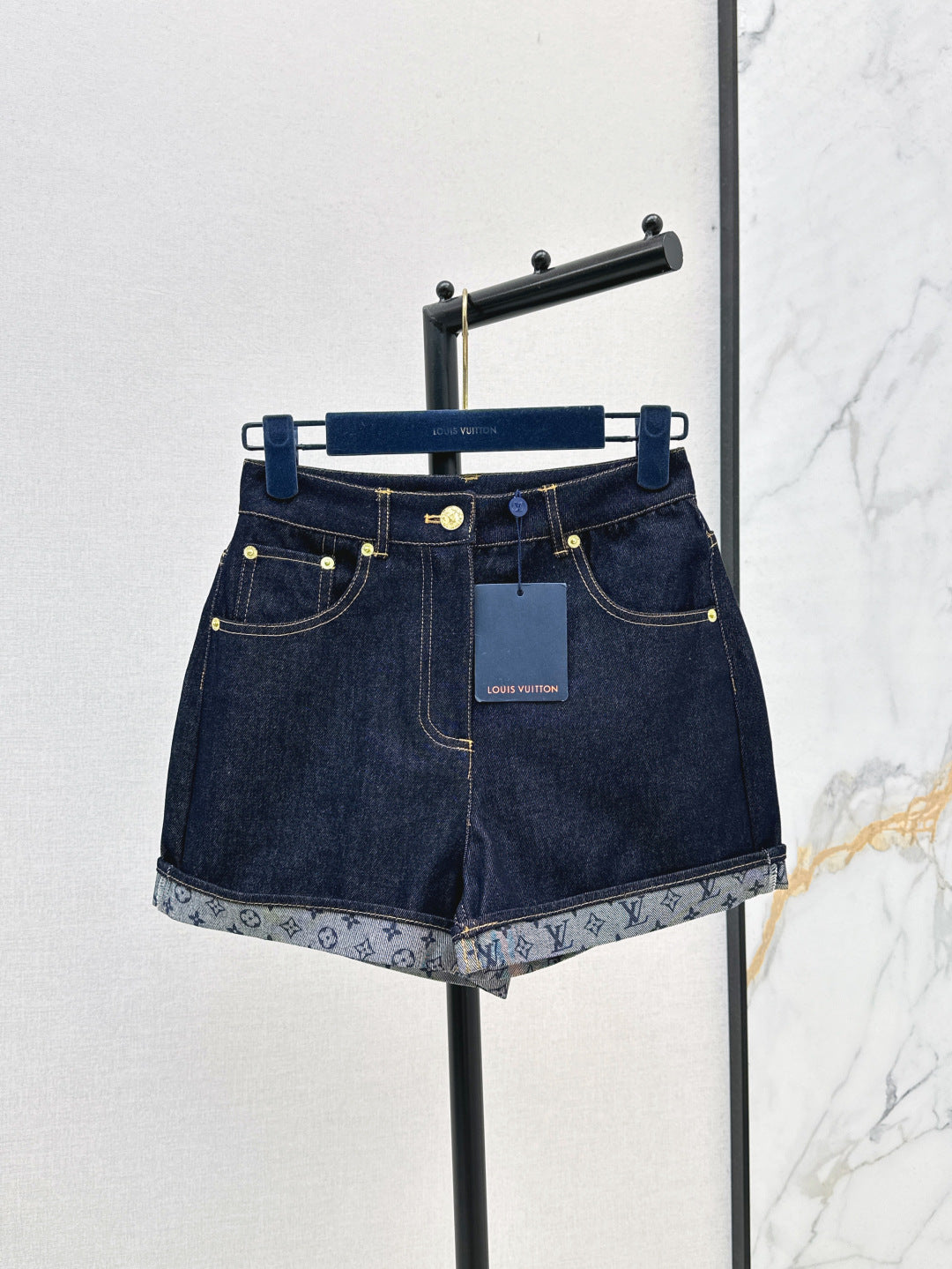 Louis 25ss denim short