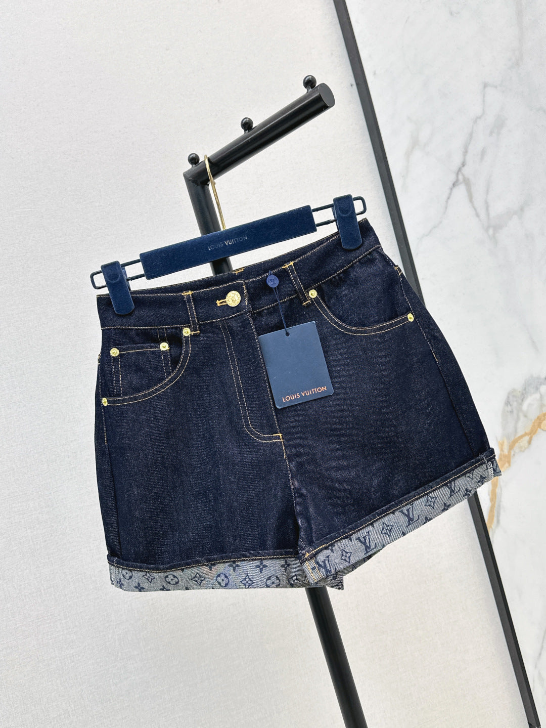 Louis 25ss denim short