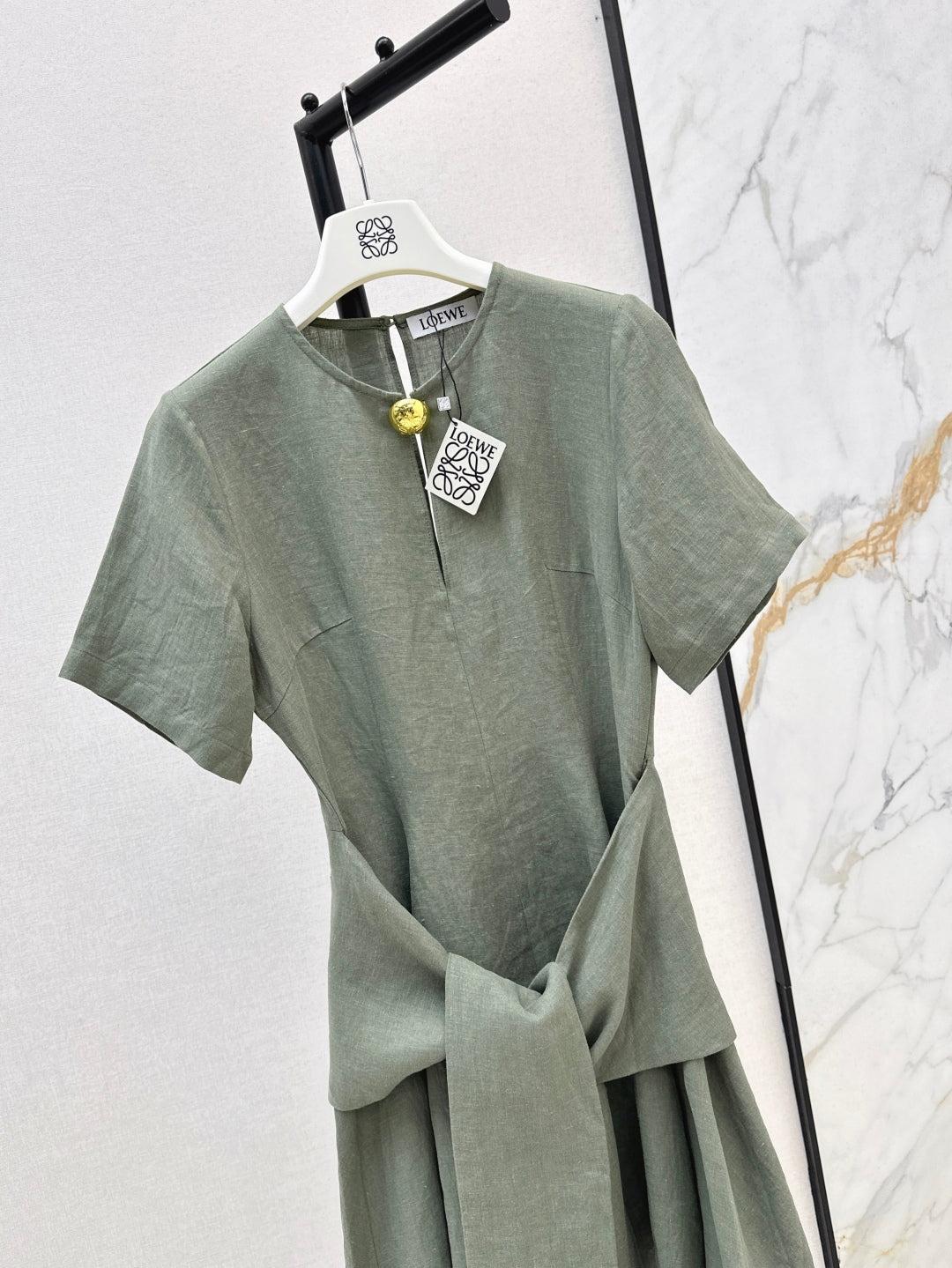 Loe 25ss Linen dress