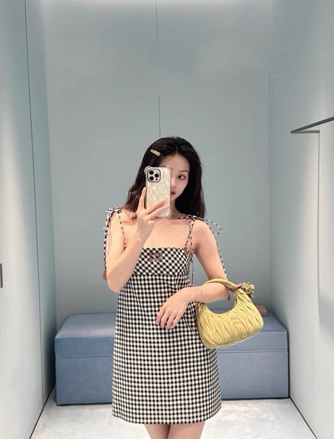 Miu 25ss slip dress