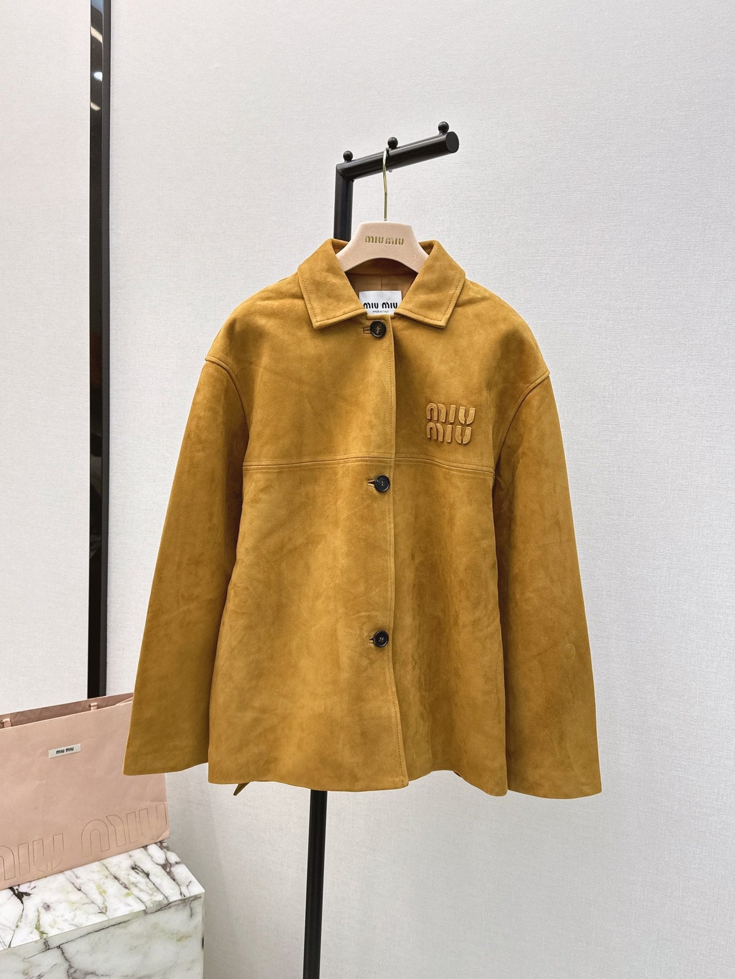Miu suede jacket