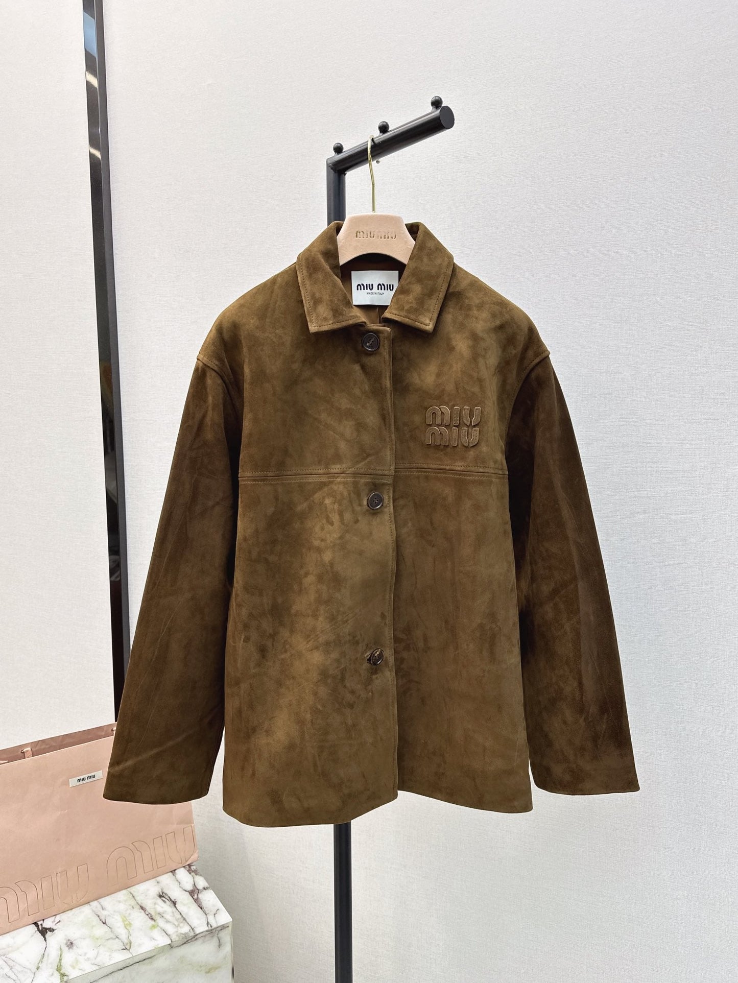 Miu suede jacket
