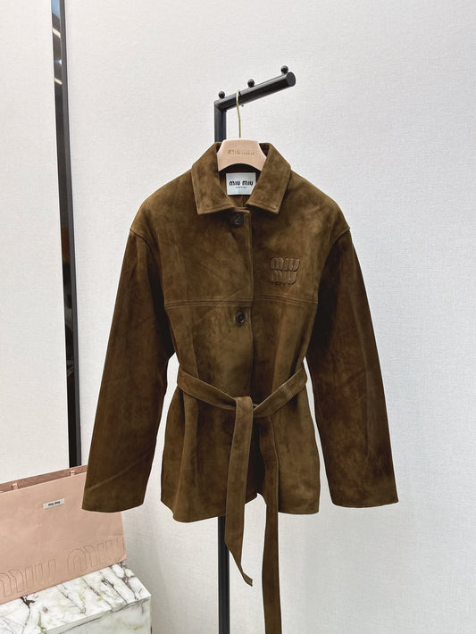Miu suede jacket