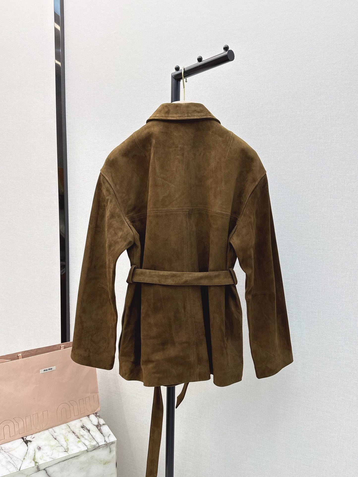 Miu suede jacket