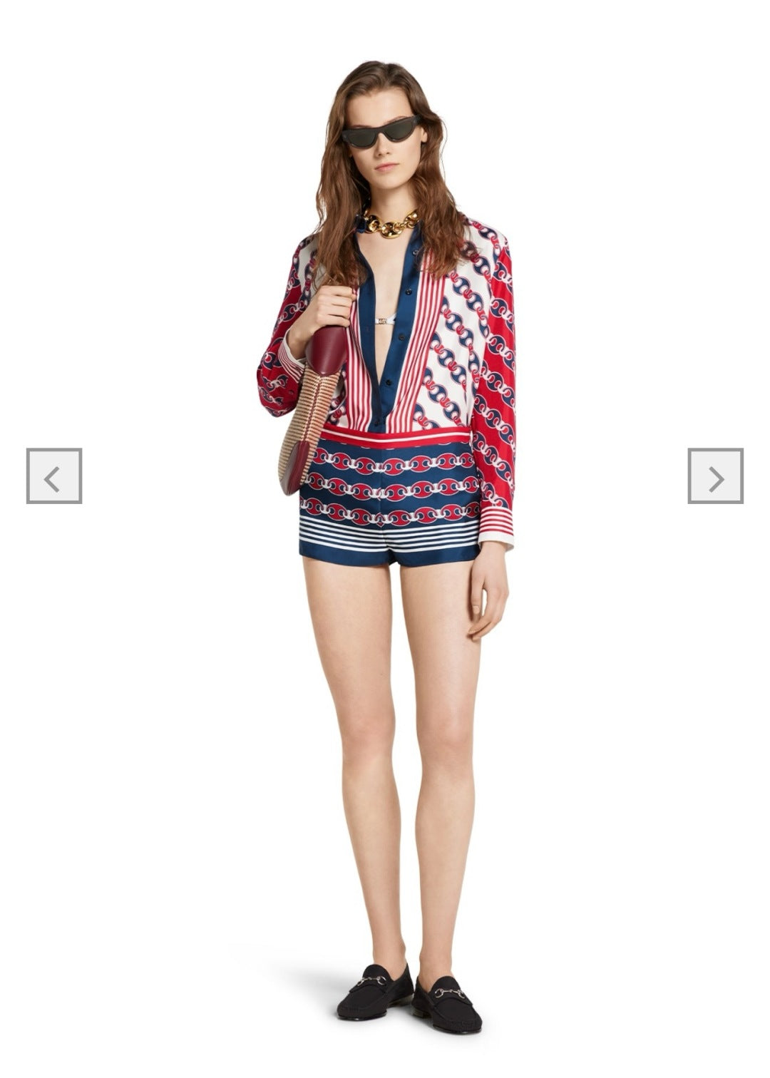 Guc 25ss print shirt